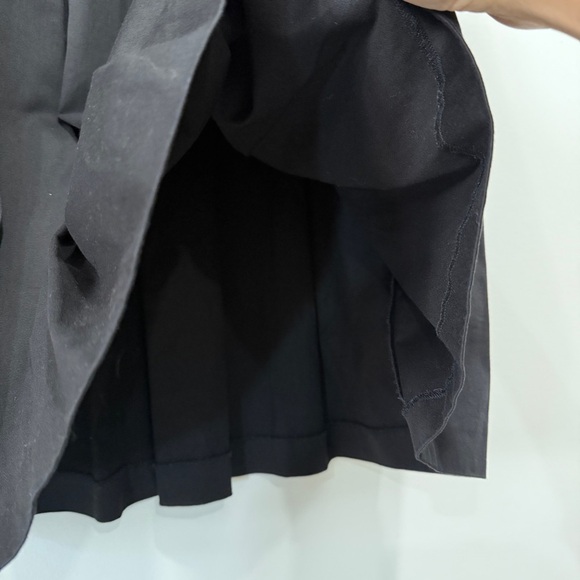 Katherine Barclay Pleated Black Aline Dress with Sweetheart Collar Size 12 - Picture 6 of 17